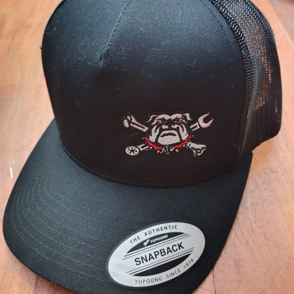Yupoong The Classics Black Hat Cap - Adjustable Back Snap